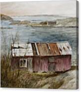Fisherman's Shed At The World's End Canvas Print