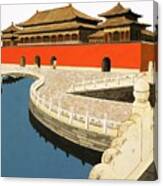 The Forbidden City Canvas Print