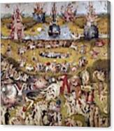 'the Garden Of Earthly Delights' -middle Panel-, 1500-1505, Oil On Panel, 220 Cm X 195 Cm, P02823. Canvas Print