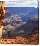 The Grand Canyon In A Frame Canvas Print