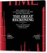 The Great Reckoning Time Cover Canvas Print