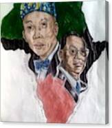 The Honorable Elijah Muhammad And The Minister Louis Farrakhan Canvas Print