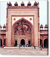 The Jama Masjid Mosque _3940 Canvas Print