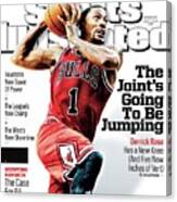 The Joints Going To Be Jumping 2013-14 Nba Basketball Sports Illustrated Cover Canvas Print
