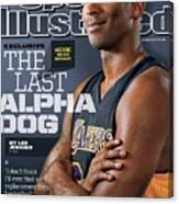 The Last Alpha Dog Sports Illustrated Cover Canvas Print