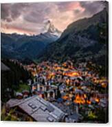 The Mighty Matterhorn Canvas Print