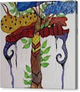 The Mushroom Tree Canvas Print