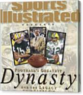 The Peerless Packers Footballs Greatest Dynasty And The Sports Illustrated Cover Canvas Print