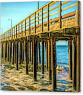 The Pier At Avila Beach California Canvas Print