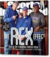The Rex Effect Sports Illustrated Cover Canvas Print