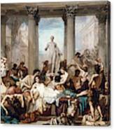 The Romans In Their Decadence Canvas Print