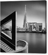 The Shard & The Staircase Canvas Print