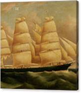 The Ship Gitana, 1872 Canvas Print