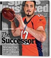 The Successor Paxton Lynch Sports Illustrated Cover Canvas Print