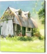 The Summer Cottage Canvas Print
