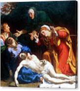 The Three Maries The Dead Christ Canvas Print