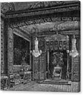 The Throne Room, Windsor, 1880.artist Canvas Print