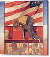 The Union Worker Canvas Print