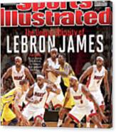 The Unique Ubiquity Of Lebron James Sports Illustrated Cover Canvas Print