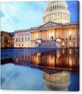The United States Capitol Building Canvas Print