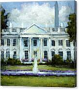 The White House Canvas Print