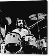 The Who Drummer Performing Canvas Print