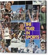 The Year In Sports Issue... Sports Illustrated Cover Canvas Print