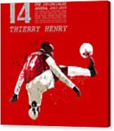 Thierry Henry Canvas Print