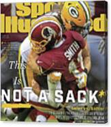 This Is Not A Sack Safer Vs Softer Sports Illustrated Cover Canvas Print