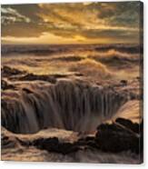 Thor's Well Canvas Print