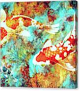 Koi Dream World Canvas Print