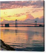 Throgs Neck Bridge View Canvas Print