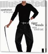 Tiger Woods, 2000 Sportsman Of The Year Sports Illustrated Cover Canvas Print