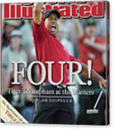 Tiger Woods, 2005 Masters Sports Illustrated Cover Canvas Print