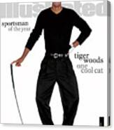 Tiger Woods Sports Illustrated Cover Canvas Print