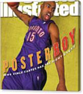 Toronto Raptors Vince Carter Sports Illustrated Cover Canvas Print