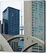 Toronto Tower View Canvas Print
