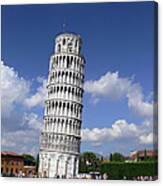 Torre Inclinada De Pisa Canvas Print