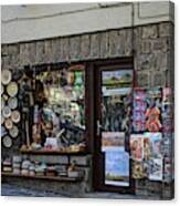 Tourist Shop,plovdiv,bulgaria Canvas Print