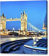 Tower Bridge In London Canvas Print