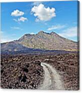Track To Kintamani Volcano, Bali Canvas Print