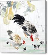 Traditional Chinese Ink Painting Canvas Print