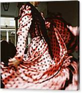 Traditional Spanish Flamenco Dancer Canvas Print