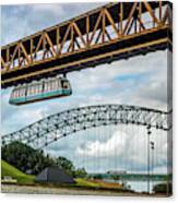 Tram To Mud Island Canvas Print