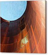 Trapped In The Silo Canvas Print