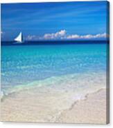 Tropical Beach, Boracay Island Canvas Print