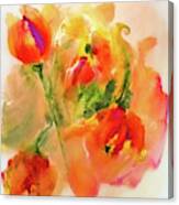 Tulip Wind Canvas Print