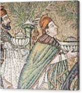 Two Magi, Mosaic Detail Canvas Print