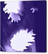 Ultra Violet Pine Cones Canvas Print