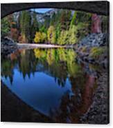 Under The Bridge In Yosemite Canvas Print